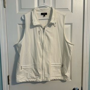 Light Spring Summer Talbots Vest 3x